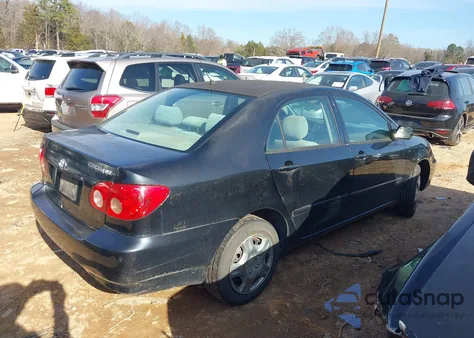 2007 Toyota Corolla Le from USA, damaged, VIN JTDBR32E770125676